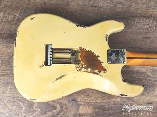 Aged White over Sunburst Hepcat L-Series