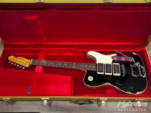 Relic Black Thinline Gibson Scale Lollar Freeway