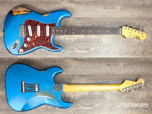 Lake Placid Blue over Sunburst Hepcat L-series