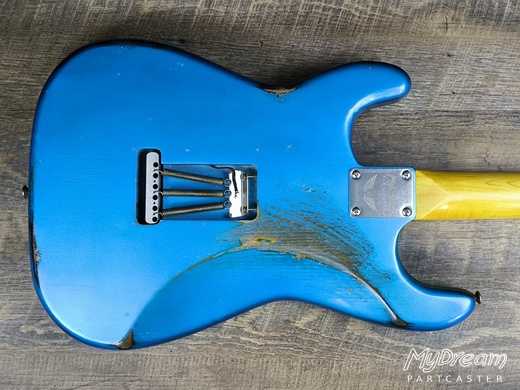 Lake Placid Blue over Sunburst Hepcat L-series