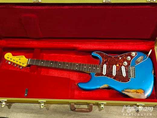 Lake Placid Blue over Sunburst Hepcat L-series