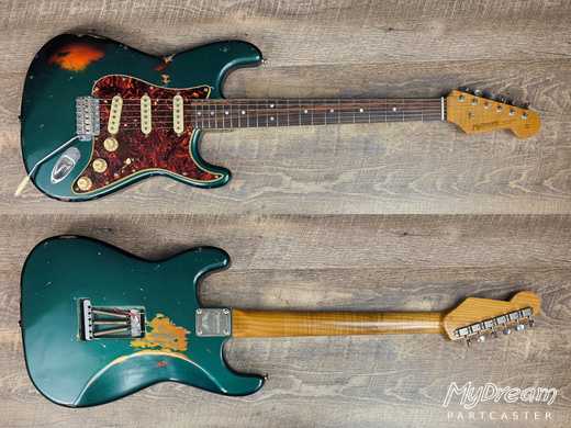 Sherwood Green over Sunburst Hepcat L-Series