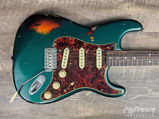Sherwood Green over Sunburst Hepcat L-Series