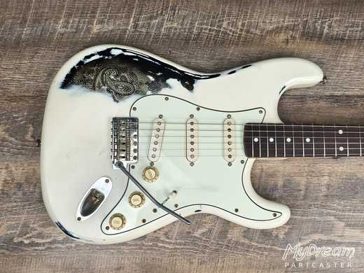 Aged White over Paisley Philip Sayce
