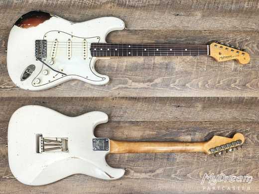 Olympic White over Sunburst Fat'60