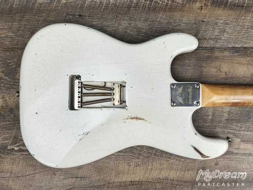 Olympic White over Sunburst Fat'60