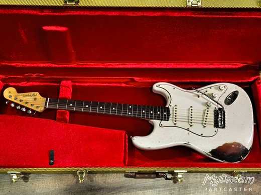 Olympic White over Sunburst Fat'60