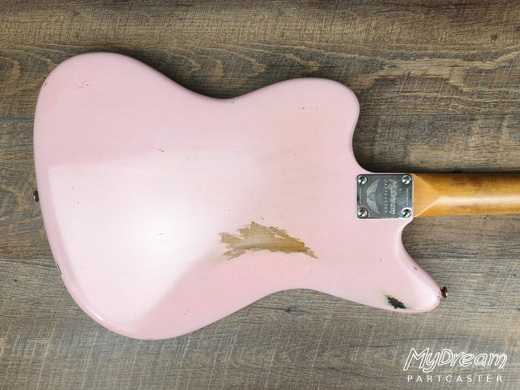 Shell Pink over Sunburst Mojo JM Dual Foil