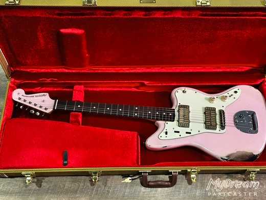 Shell Pink over Sunburst Mojo JM Dual Foil