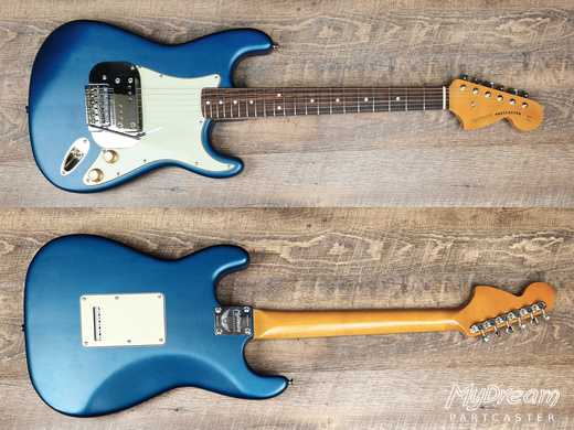 Lake Placid Blue Lapsteel Caster Short Scale