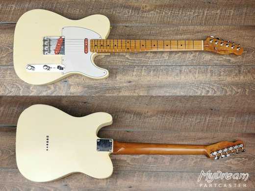 Relic Aged White Tapped pickups