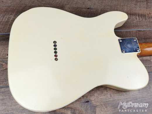 Relic Aged White Tapped pickups