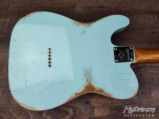 Heavy Relic Sonic Blue Custom Shop Texas Special