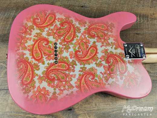 Pink Paisley Tele Tapped Pickups