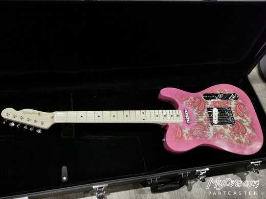 Pink Paisley Tele Tapped Pickups