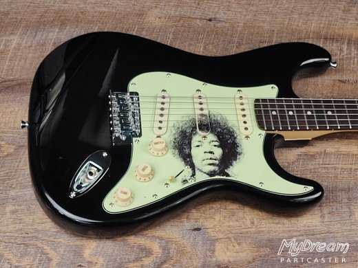 Jimi's tribute black Strat