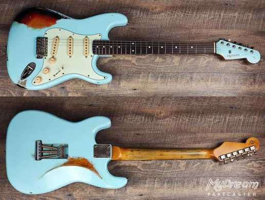 Sonic Blue over Sunburst John Mayer