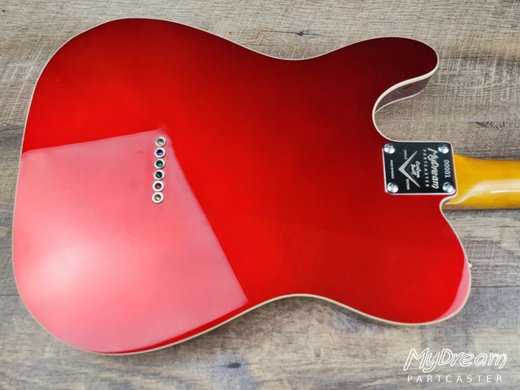 Thinline Candy Apple Red Quarter Sawn